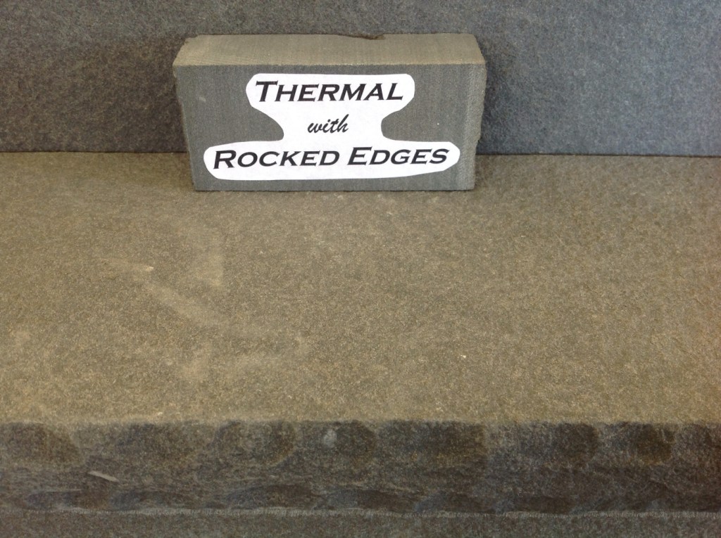 Thermal with rocked edges